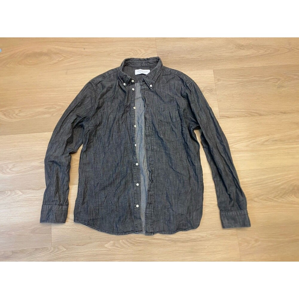 Everlane Grey Button Down Shirt Size L